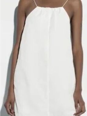 Zara White Mini Dress